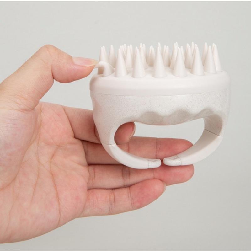 Wheat Straw Hair Washing Brush Matte Massage Brush Frosted Hair Washing Cleaning Brush