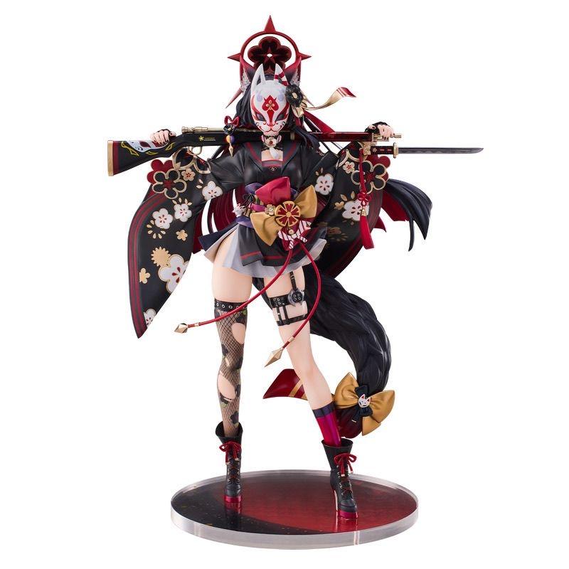 Wakamo Standing Position Game Girl Figure Model Statue Boys Collection Desktop Decoration Ornament Toy Gifts