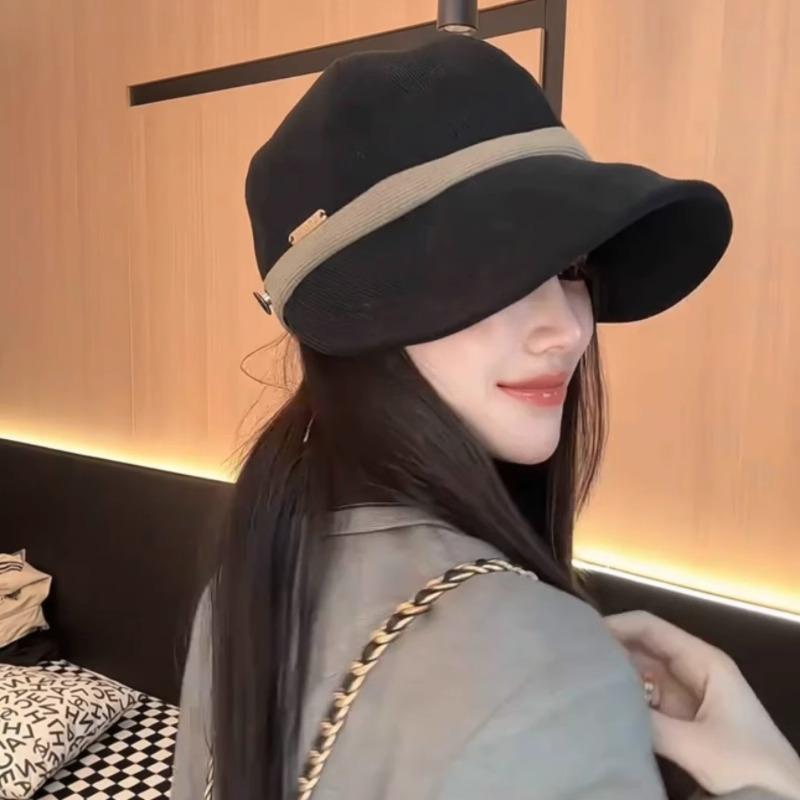 Women Autumn Winter Vintage Artist Painter Beret Hat Ladies Female Retro Fisherman Cap