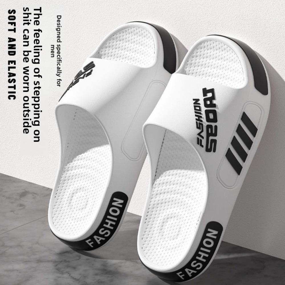 Ciabatte Sportive Estive alla Moda da Uomo, Suola Spessa Antiscivolo Silenziose da Spiaggia Indoor Outdoor Moda Slides