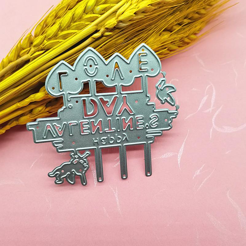 Christmas Alphabet Design Style Metal Cutting Die Stencil for DIY Scrapbooking Album Photo Embossing Paper Card Craft Decor