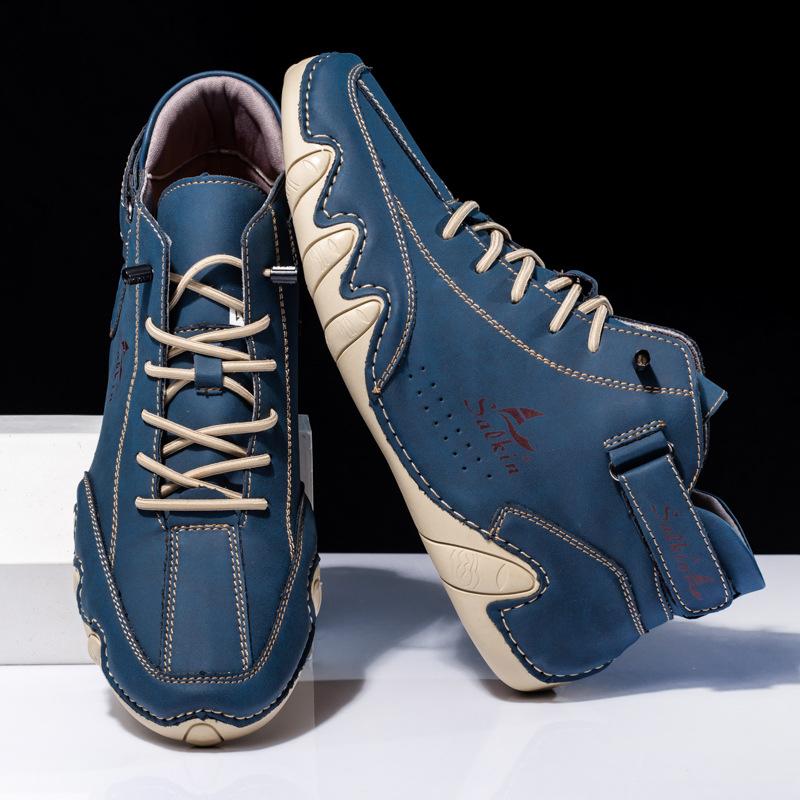 Men's High Top Boots, Men's Casual Boots, Sailing Shoes