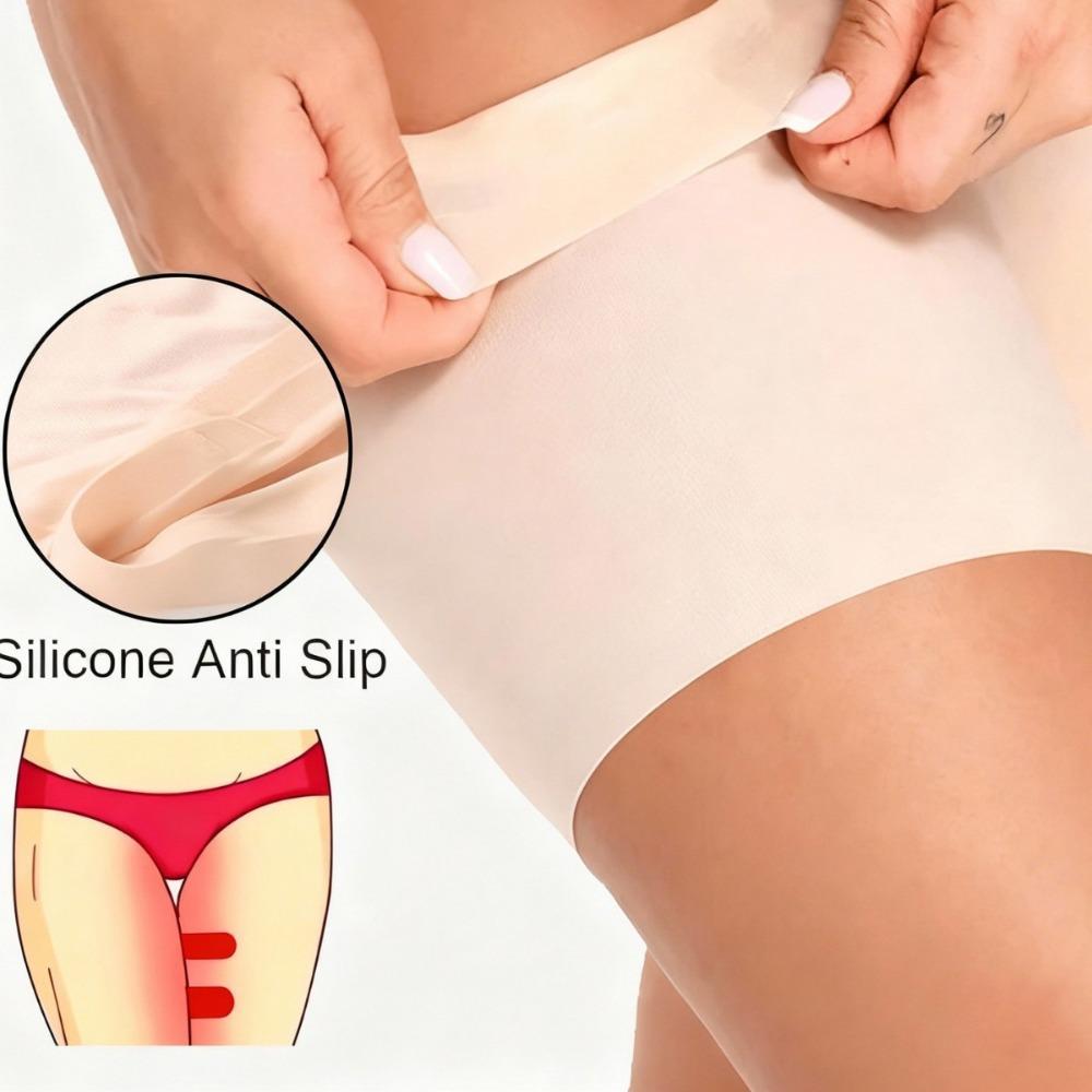 Fasce Cosciali in Silicone ad Alta Elasticità Anti-Sfregamento per Donne, Cinghie Protettive per Gambe Antiscivolo, Anti-Aggancio Senza Arrotolamento