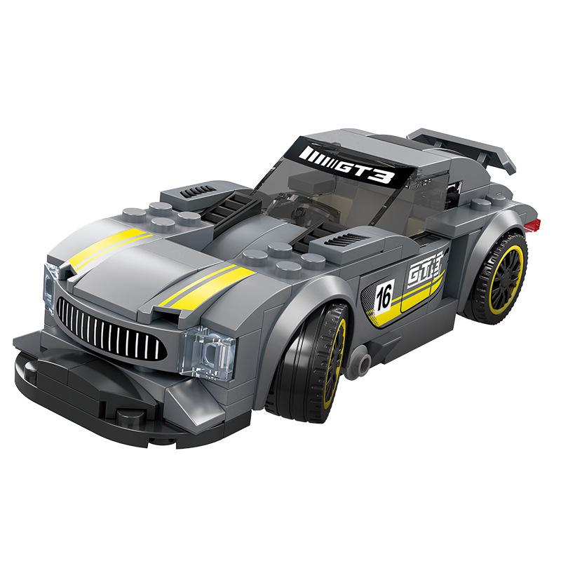 WANGE Speed Champions Supercar Building Block City Technique Racing Car Model Sport Vehicles Car Toy Children's Birthday Gift No.2870