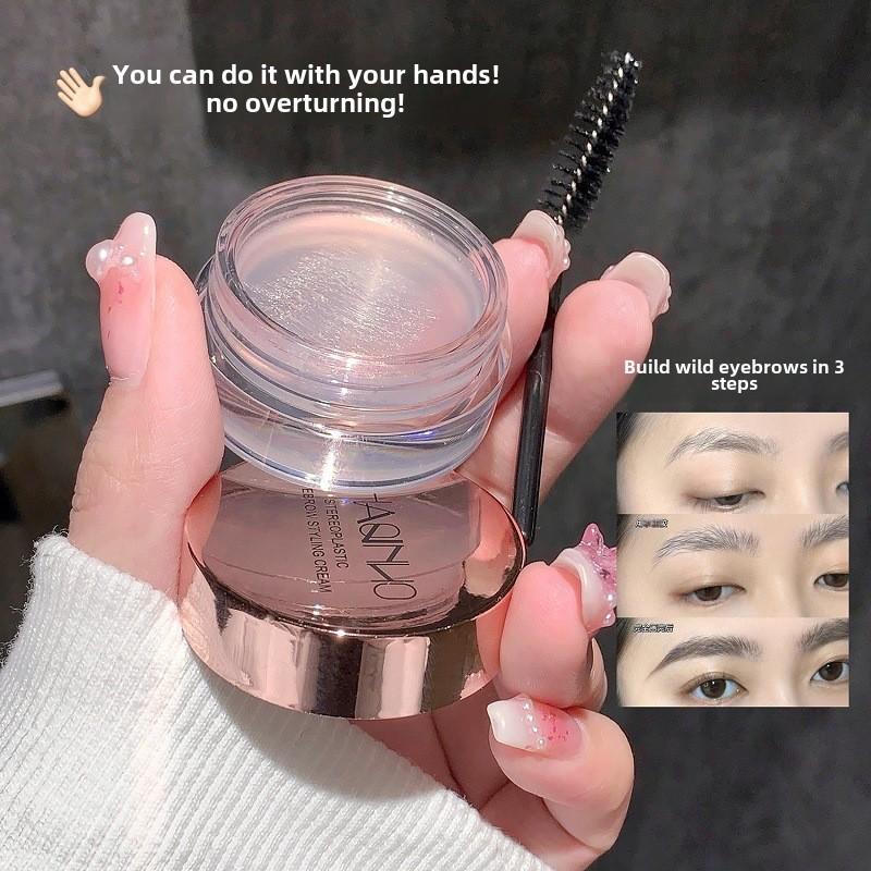 Stereo Eyebrow Shaping Cream Long-lasting Waterproof Brow Gel Natural Definition No-Smudge Formula