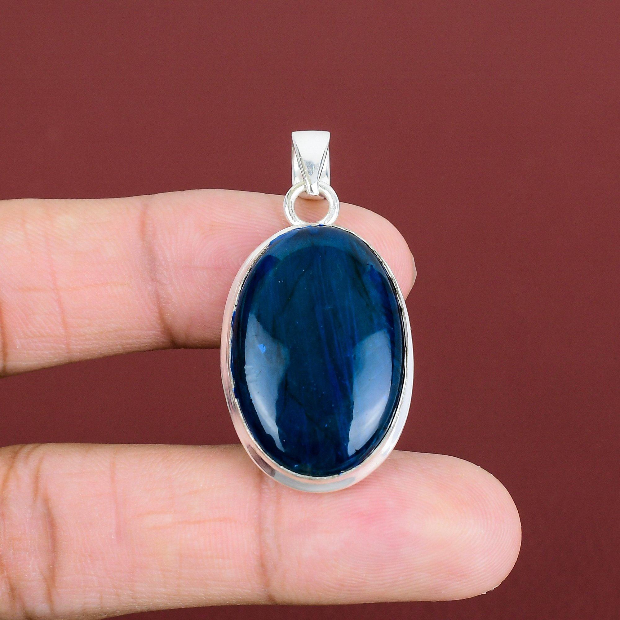 Neon Flash Labradorite Pendant 925 Sterling Silver Pendant Natural Gemstone Jewelry Handmade Pendant Gifts For Mother Awesome Silver Jewelry