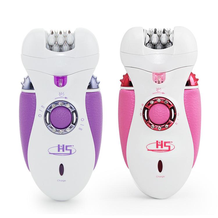 Oppladbar dame Ansiktshårfjerning Bikinibarbermaskin Motemodellering Defeatherer Barber Elektrisk Epilator Ben Depilator