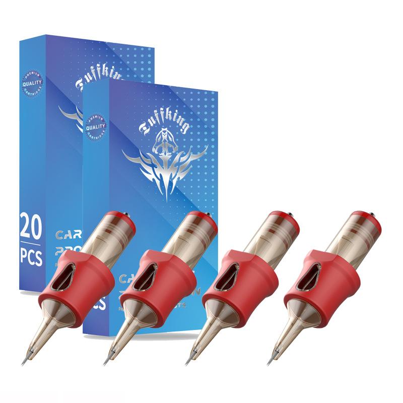 Tattoo Integrated Needle Cutting Needle Fogging Needle Belt Non-slip Silicone Sleeve Needle Embroidery Needle Tattoo Consumables