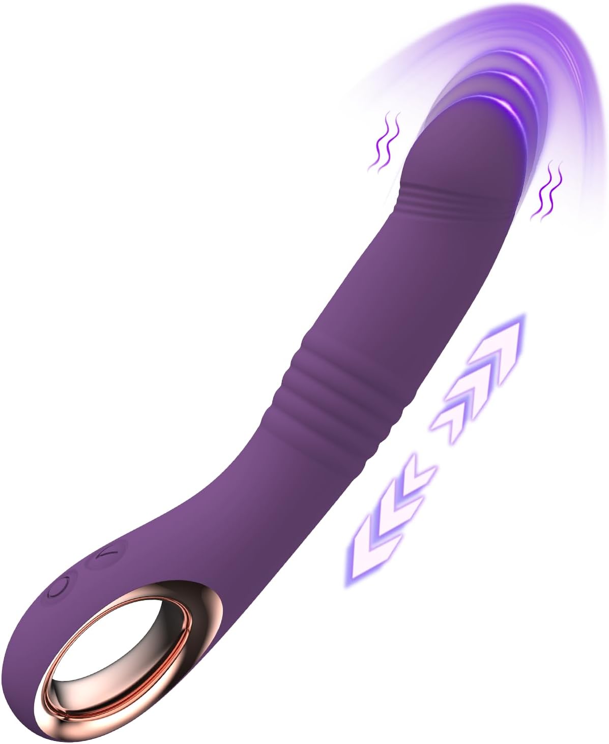 Titreşimli Yapay Penis AV Sopa Teleskopik Itme Masaj Vibratör Silikon Malzeme Yapay Penis Masaj Kadın Mastürbasyon Seks Oyuncakları, 10 Mod Yetişkin Çiftler İçin Oyuncaklar