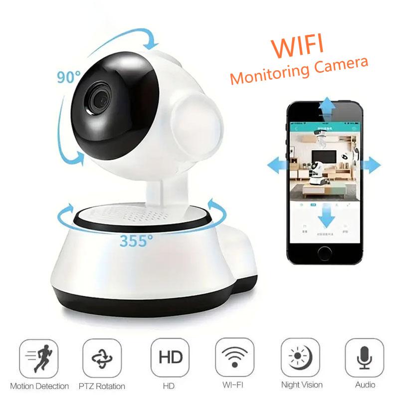 Wireless WIFI Monitoring Remote Indoor High-definition Camera Intelligent 360 Degree Network Camera Monitor Panoramic View