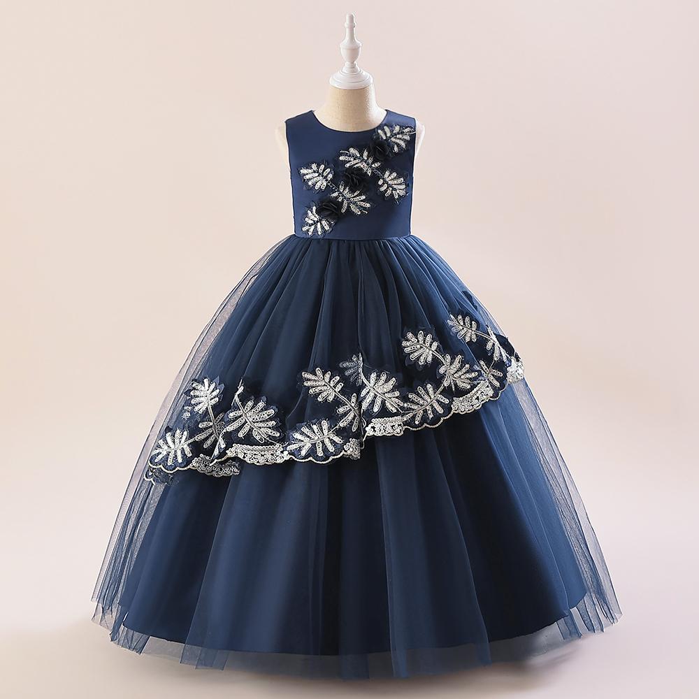 formal blue dresses for women Beautiful Royal Blue Long Mermaid High-neck Sequined Formal Prom Dress