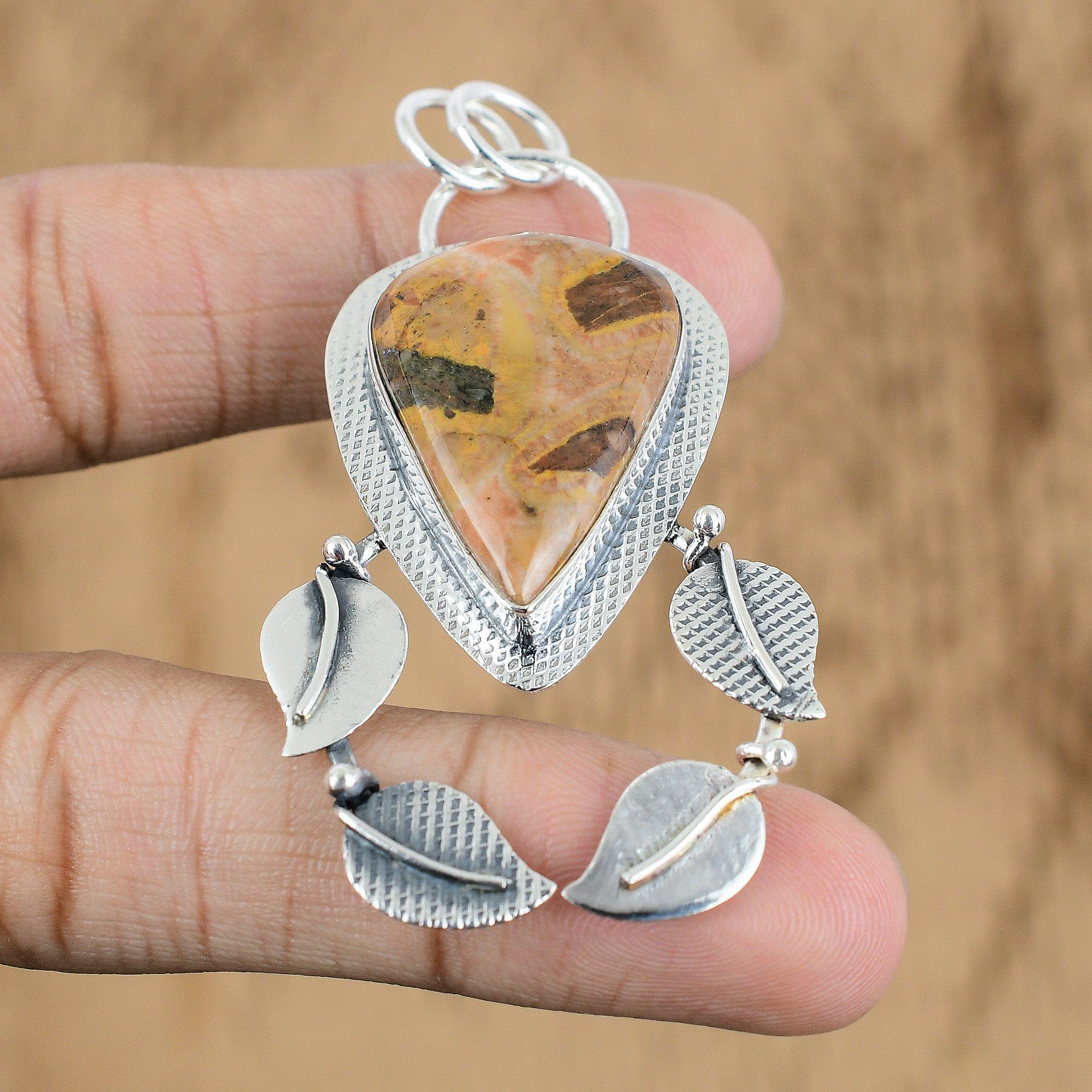 Womens day Sale 925 Silver Bauxite Gemstone Wedding Sister New Pendant Jewelry