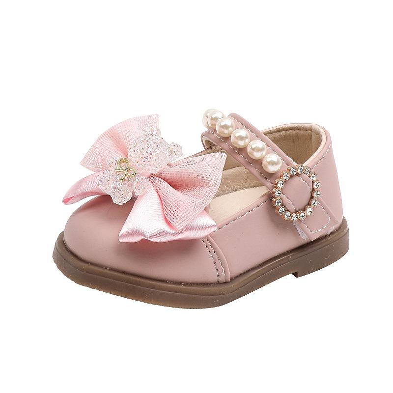Soft Sole Girl Leather Shoe 2023 New Baby Shoe Cute Walking Shoe Soft Leather Princess Shoe Mary Jane Shoes Girl Shoe Kid Shoe