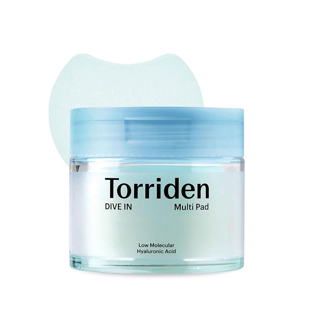 Torriden Dive-in Vegan Hyaluronic Acid Toner Pads (80 Pads)