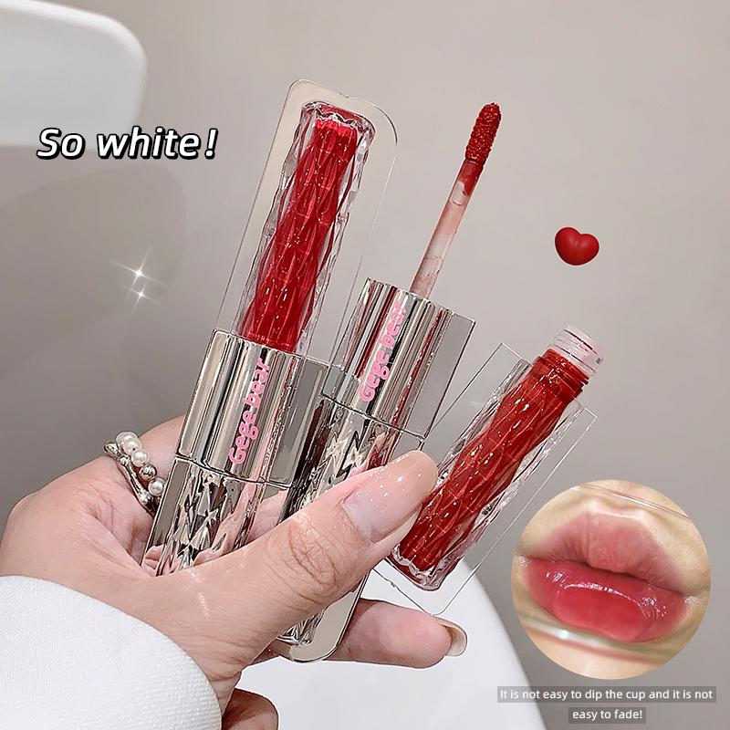GEGE BEAR Non Stick Long Lasting Lip Glaze Hydrating Water Gloss Mirror Finish Perfect For Summer Pout