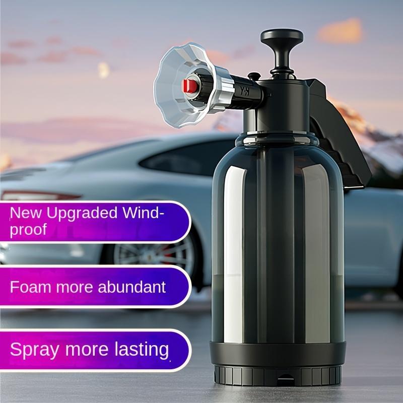 High-Pressure Foam Spray Bottle for Car Wash - Durable Plastic, Essential Auto Maintenance Tool