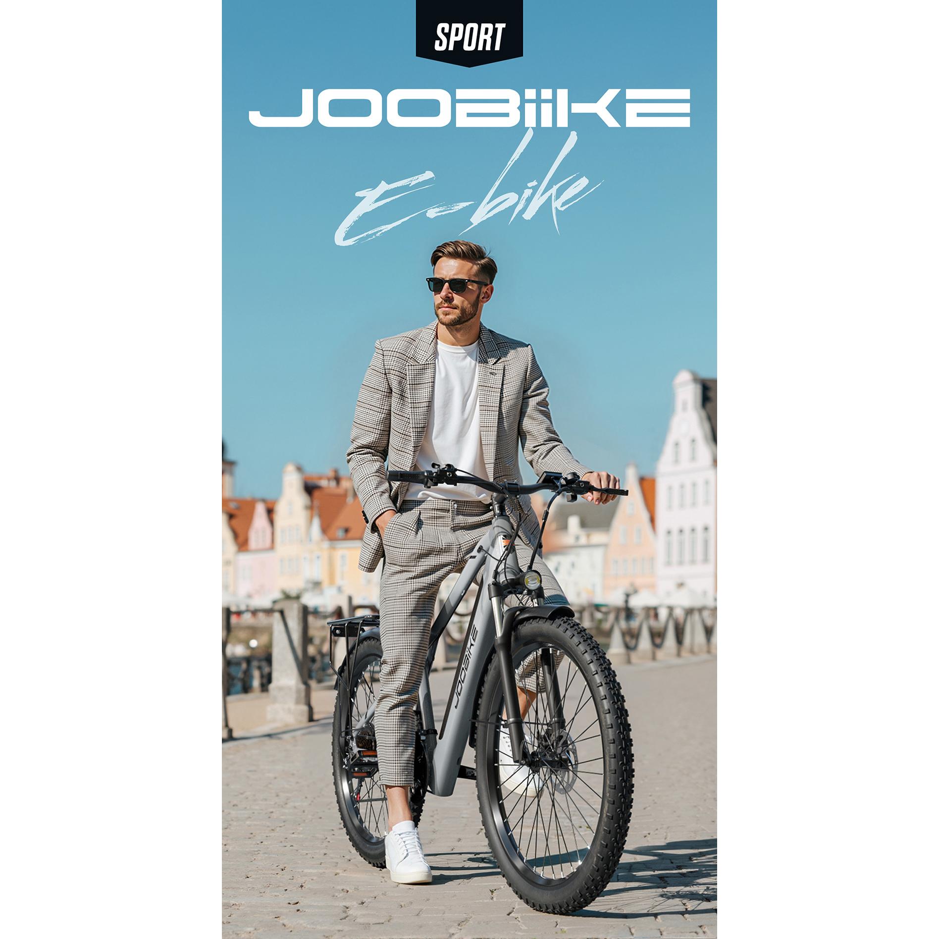 JOOBIKE JOO2 All-Terrain Electric Bicycle 1000W Motor 48V16Ah Battery 29 Inch Off-Road Tires Electric Bike Outdoor Riding E-Mountain Bike