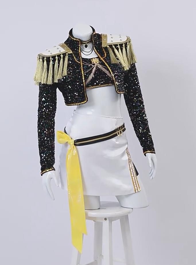 K-Pop: Demon Hunters HUNTR/X Zoey Cosplay Costume Black Version Outfit Play Role Clothes Clothing for Women Anime Cosplay