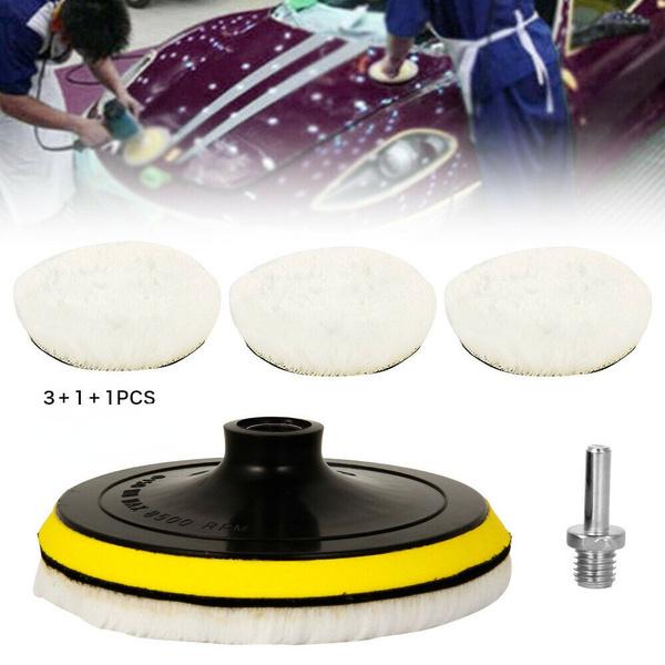5pcs Car Polishing Wheel Buffing Pads Set Mop Kit Pad Polisher for Drill