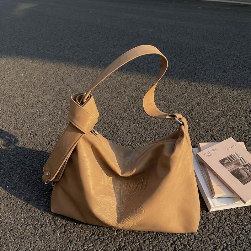 Fashion Women's PU Leather Hobo Bag Accent Adjustable Strap Large Capacity Casual Bag for Commute Daily Life, Travel, Shopping, and Other Scenarios