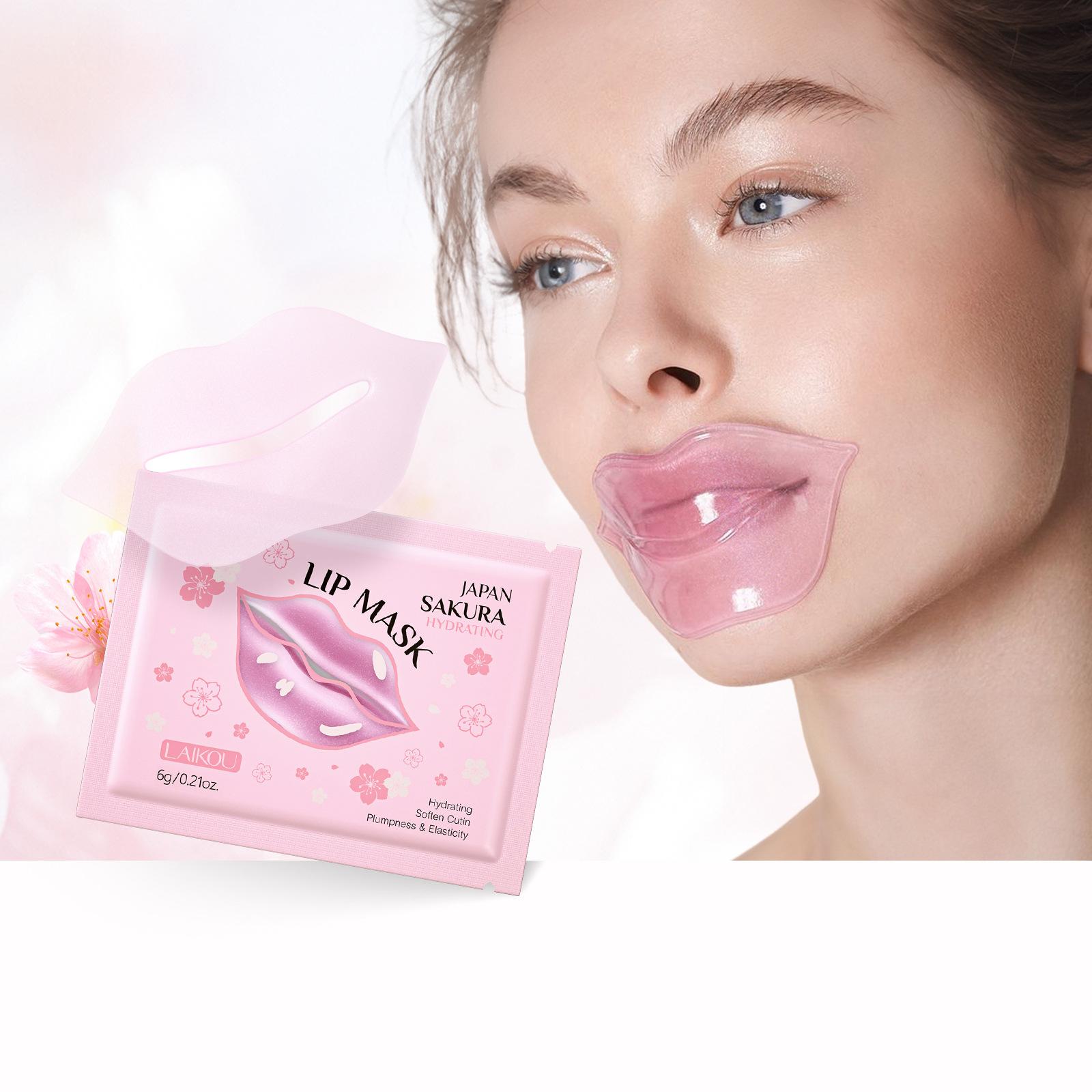 LAIKOU Увлажняющая помада Cherry Blossom 6 г Elastic Mild Lip Care 10 шт.