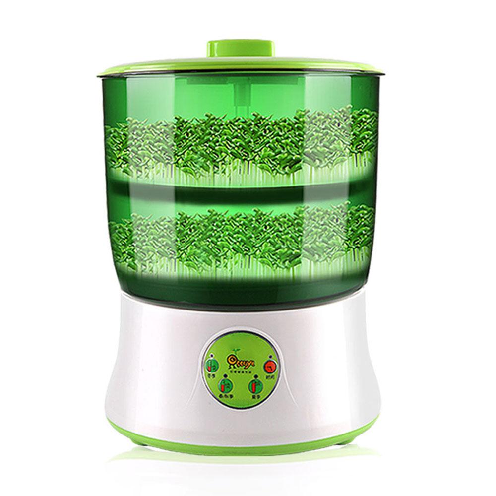 Automatic Intelligence Bean Sprouts Growing Machine Electric Large Capacity Healthy DIY Bean Sprouts Maker Thermostat