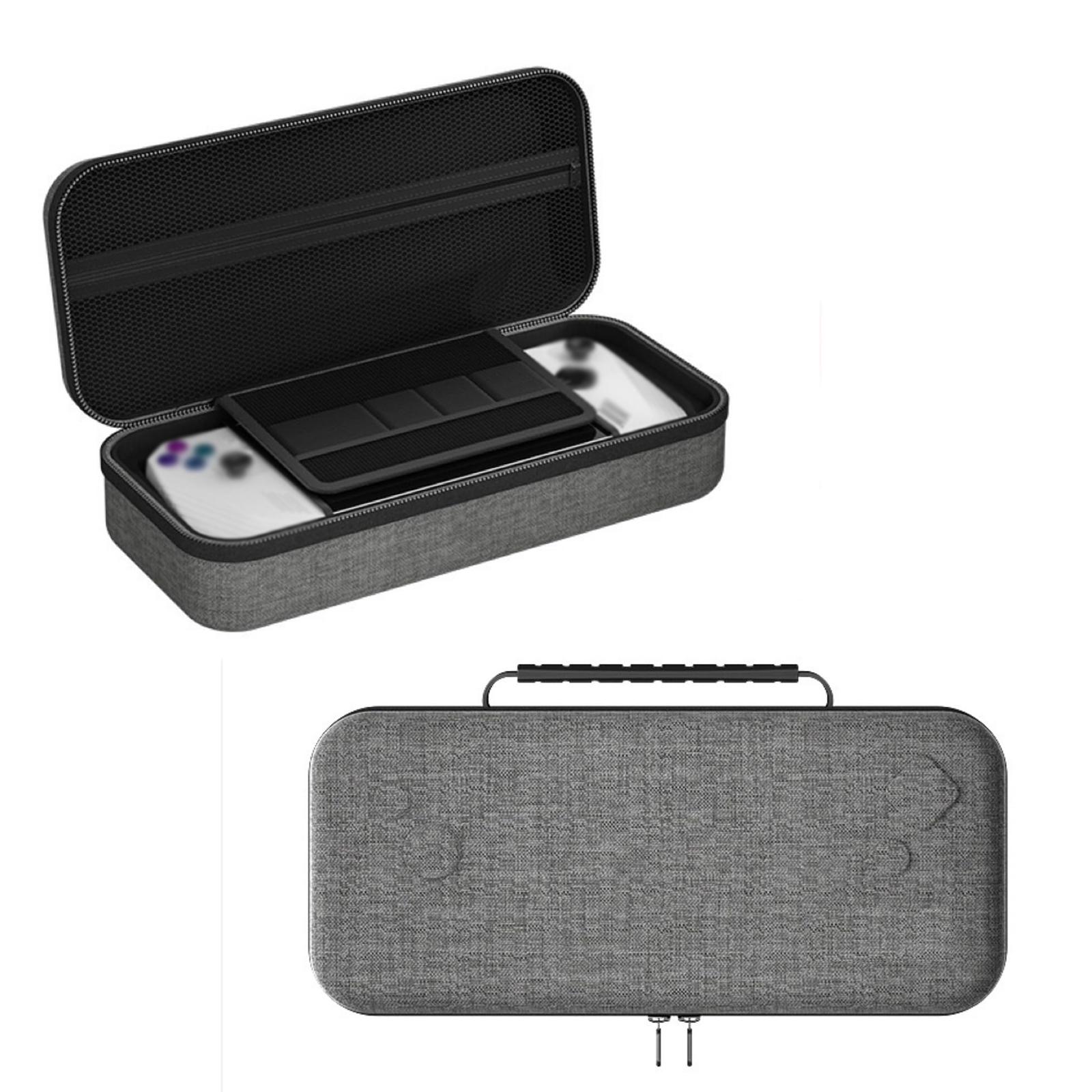 Storage Hard Case for ASUS ROG Ally X Gaming Handheld Device, EVA Protective Case with Hand-held, Portable Travel Case for ROG Ally Accessories