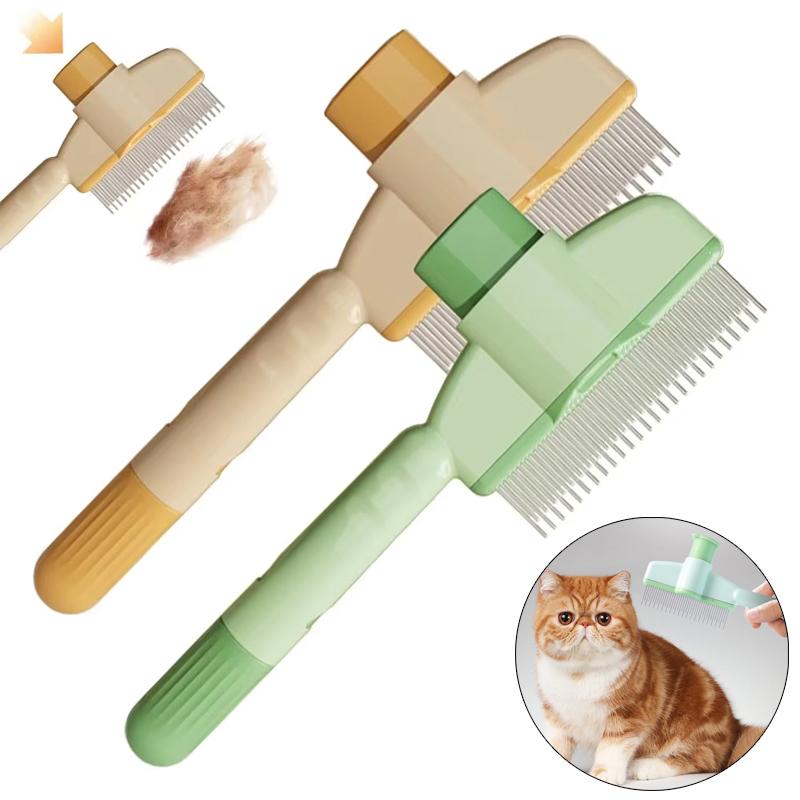 Cat Grooming Massage Brush Pet Comb Professional Open Knot Hair Removal Durable Kitten Comb