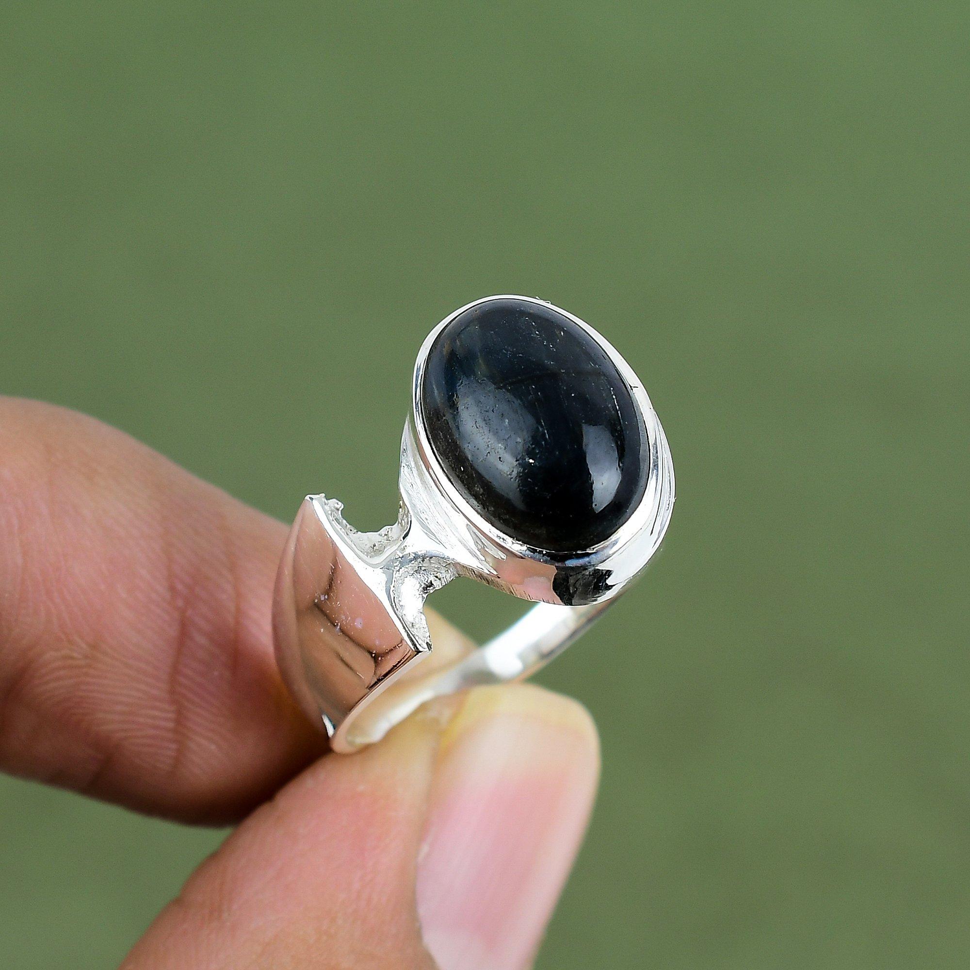 Pietersit Ring 925 Sterling Silber Ring Echter Edelstein Ring Handgefertigter Designerschmuck Geschenk für Mama Wunderbarer Ring Erhältlich in Ringgröße