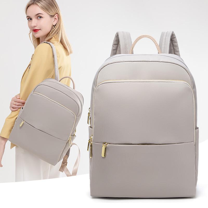 Spring and Summer New 14-inch Laptop Bag Oxford Cloth Shoulder Bag Large-capacity Leisure Travel Backpacks