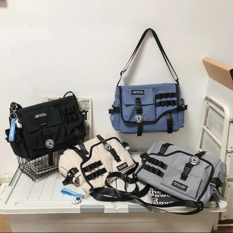 Crossbody Bags for Women Men Postman Student Shoulder Messenger Bag Large Satchel Bookbag Handbags