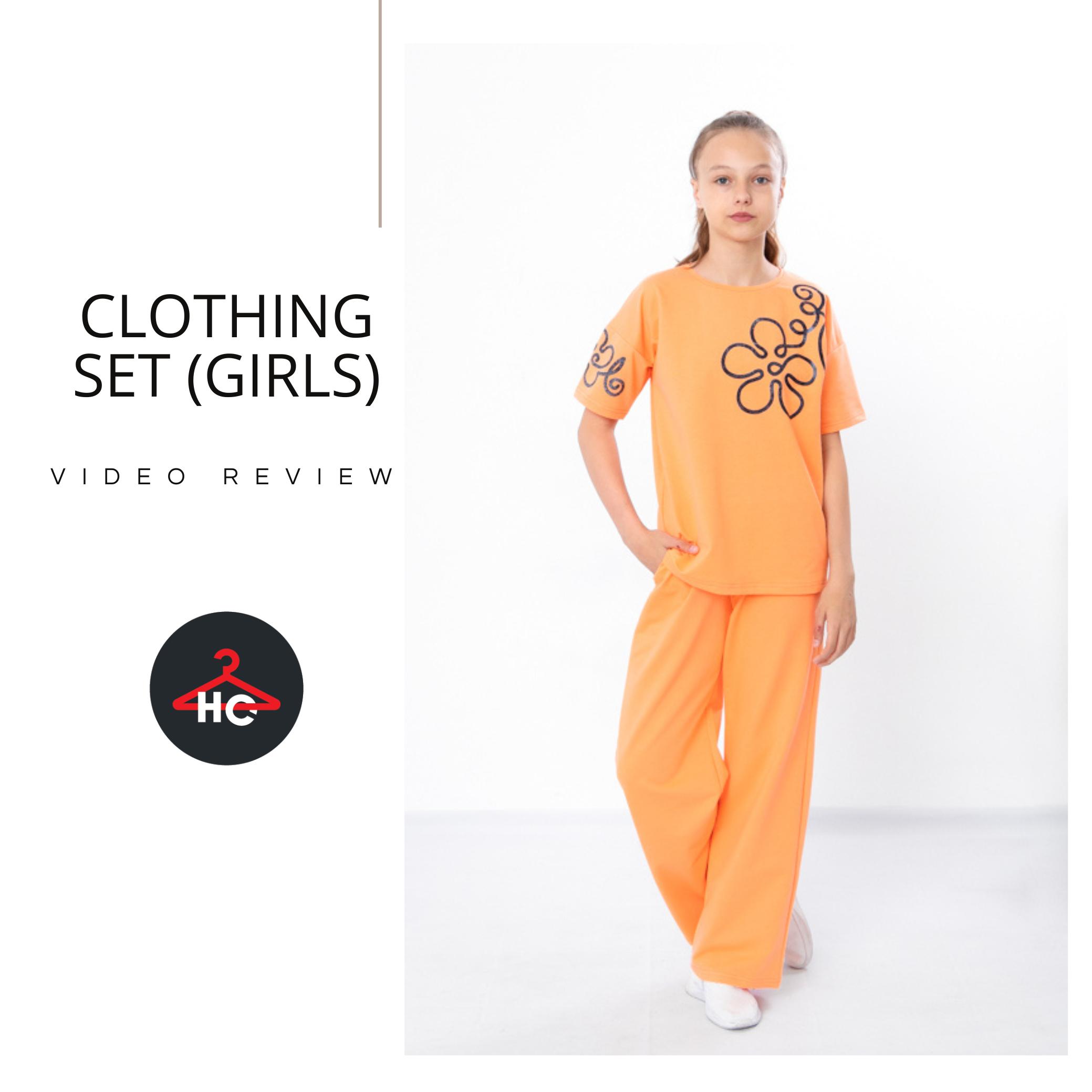 Clothing Set (Girls) Summer 6430-057-33 HC