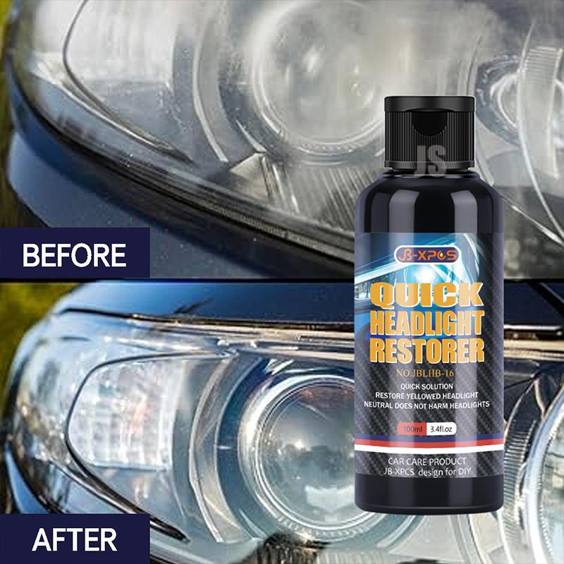 30/100ml Headlight Restoration Polishing Headlamp Remove Oxidation Headlight Polish Liquid