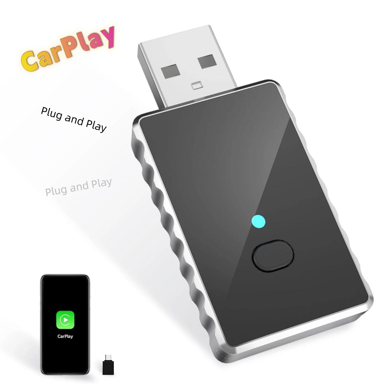 Multi-purpose CarPlay Adapter, Wired To Wireless CarPlay Converter, Car-to-phone Connectivity Converter