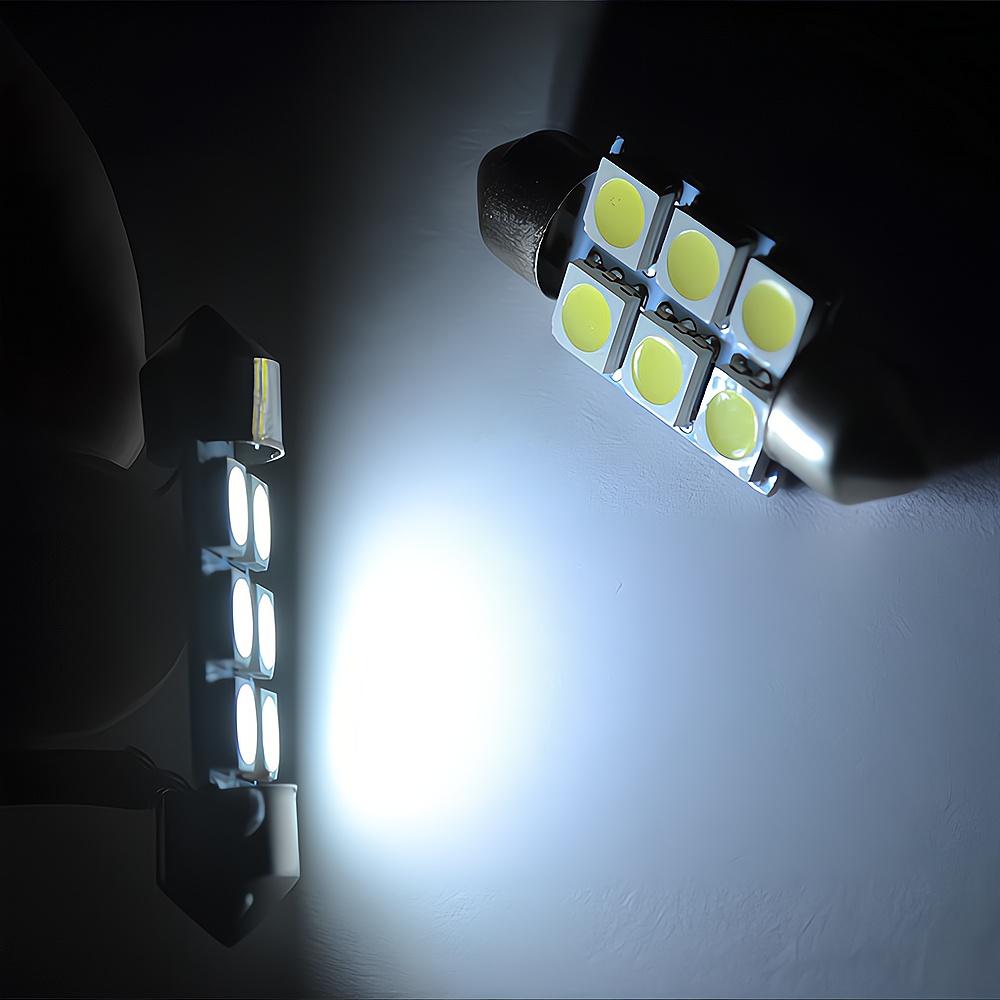 Dome Map License Plate Lights YONGMING 10-Pack 6418 LED Car Interior Lights 42mm X 10mm C 681128