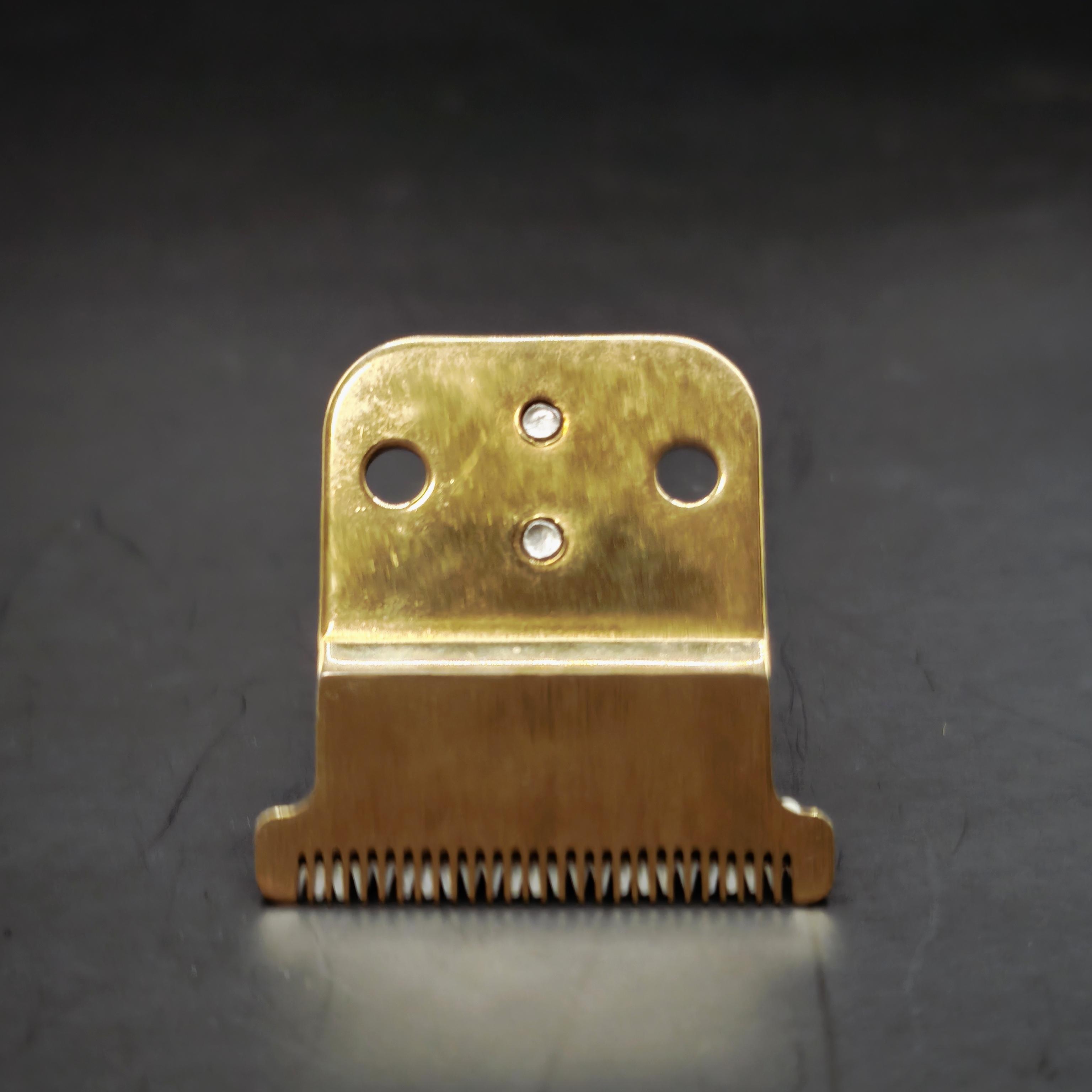 Lâmina Prewave de Reposição Para Aparador Andis SlimLine Pro Li D-7 D-8,#32105 #32225 #32620 #32445 32400 32485 #32495 #32495A Dourado