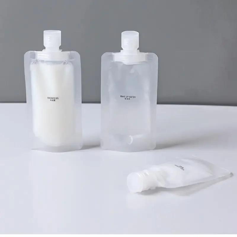 30/50/100ML Lotion Dispenser Bag Travel Reusable Pouches Shampoo Liquid Leakproof Refillable Cosmetic Packaging Storage Container