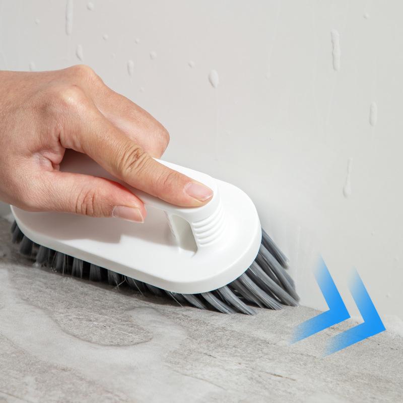 Multifunctional Handheld Brush Floor Gap Brush Hard Bristle Bathroom Cleaning Toilet Toilet Wall Tile No Dead Corner