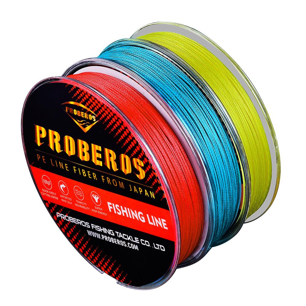 9-strand 100 Meter Fishing Line, Strong Horse Fishing Line, PE Line, 0.8-9 # 9-strand Flower Line, Fishing Gear Weaving Line