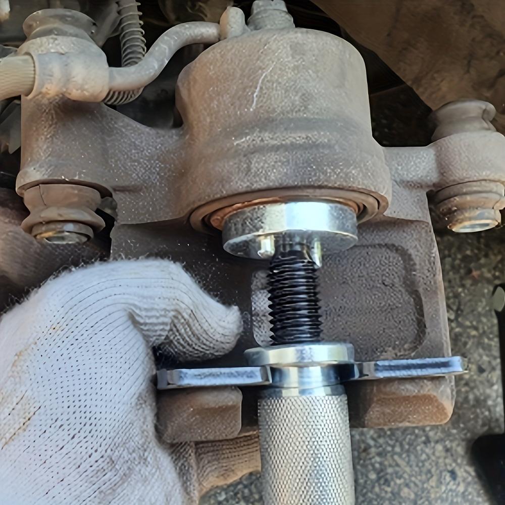 Automotive Remklauw Zuiger Terugdraai Gereedschapsset - Handmatig, Zonder Batterij, Industriële Kwaliteit, Gemakkelijk te Verwisselen Onderdelen en Gescheiden Wielen en Cilinders