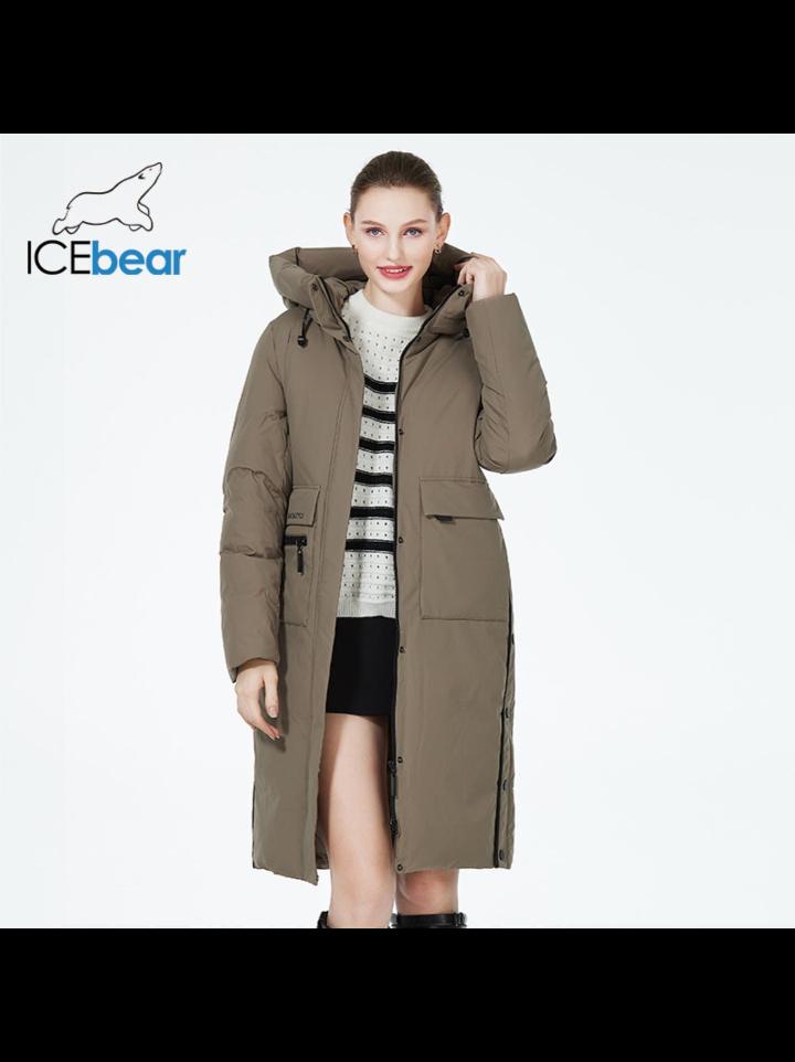 Winter Women Jacket Long Cotton Puffer Jacket Ladies Windproof Hooded Coat Women's Thickened Warm Parka