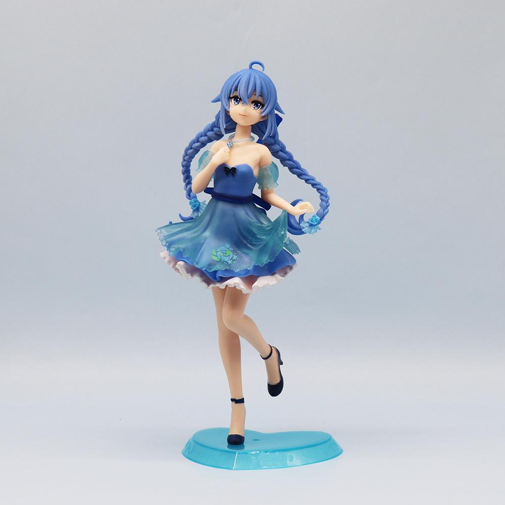 Magician Roxy Migurdia Flower Action Figure Anime PVC Model Doll Toy