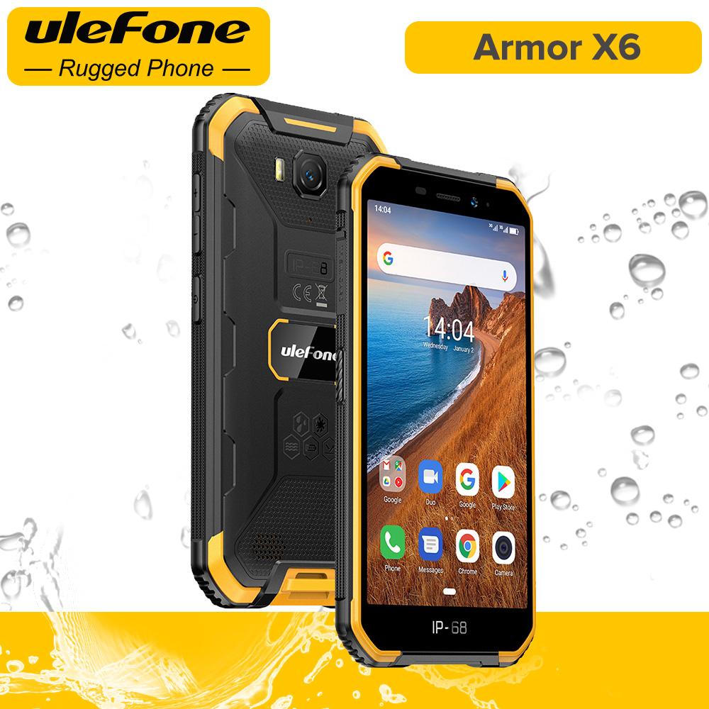 Custodia Flip Con Tessuto Oxford E Pelle PU Per Ulefone Armor X6 Pro - Portafoglio Con Chiusura Magnetica (Rosso/Rosa)