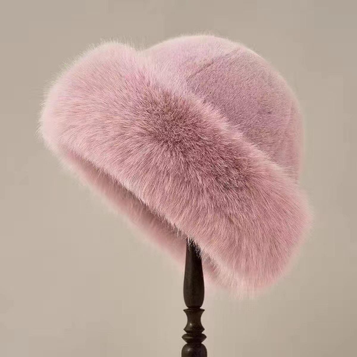 Woolen Hats, Mongolian Hats, Windproof Hats, Warm Hats, Basin Hats, Thickened Hats, Ear-protecting Hats, Plush Hats, Fisherman Hats