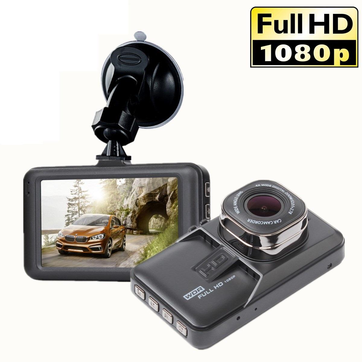 Driving Recorder High-definition Night Vision 170 Degree Wide-angle Camera Parking Monitoring Recorder