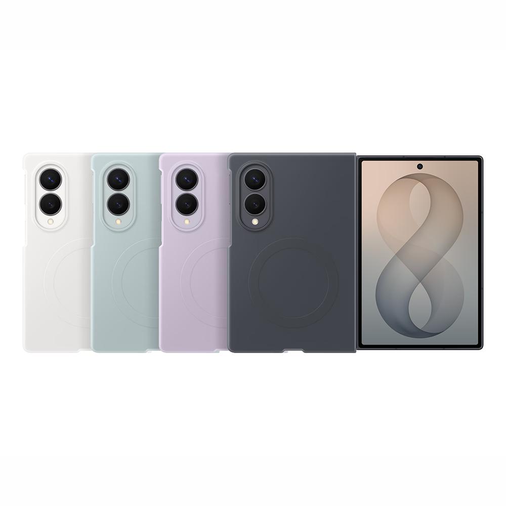 Originální silikonový magnetický kryt Samsung Galaxy Z Fold8 Průhledný magnetický kryt Z Fold8 Průhledný kryt Z Fold8 Pouzdro na telefon Z Fold 8 Podpora bezdrátového nabíjení