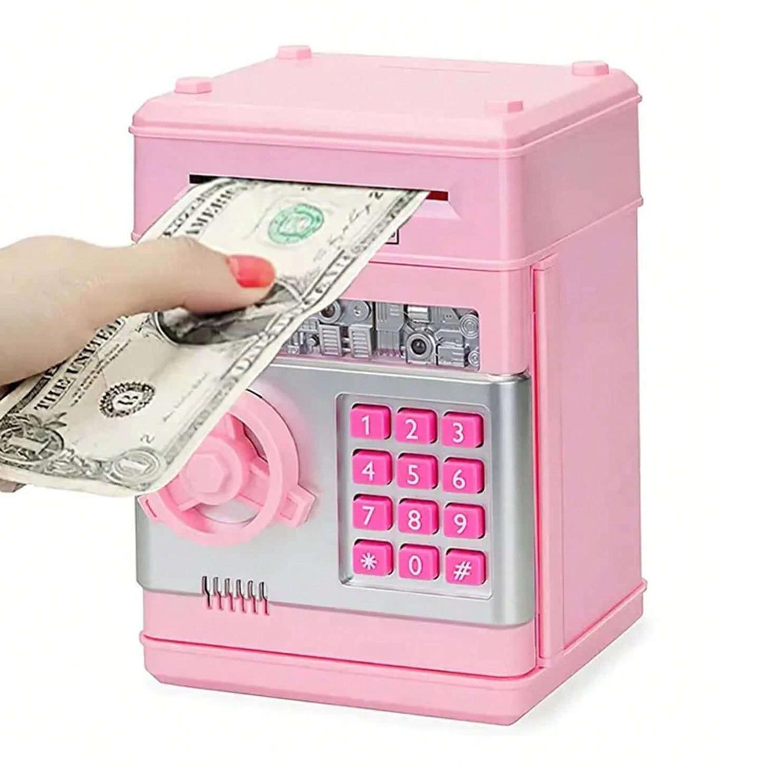 Salvadanaio In Legno Riutilizzabile Con Obiettivi Di Risparmio - Fino A 1000€, Per Adulti E Bambini - Foto 3