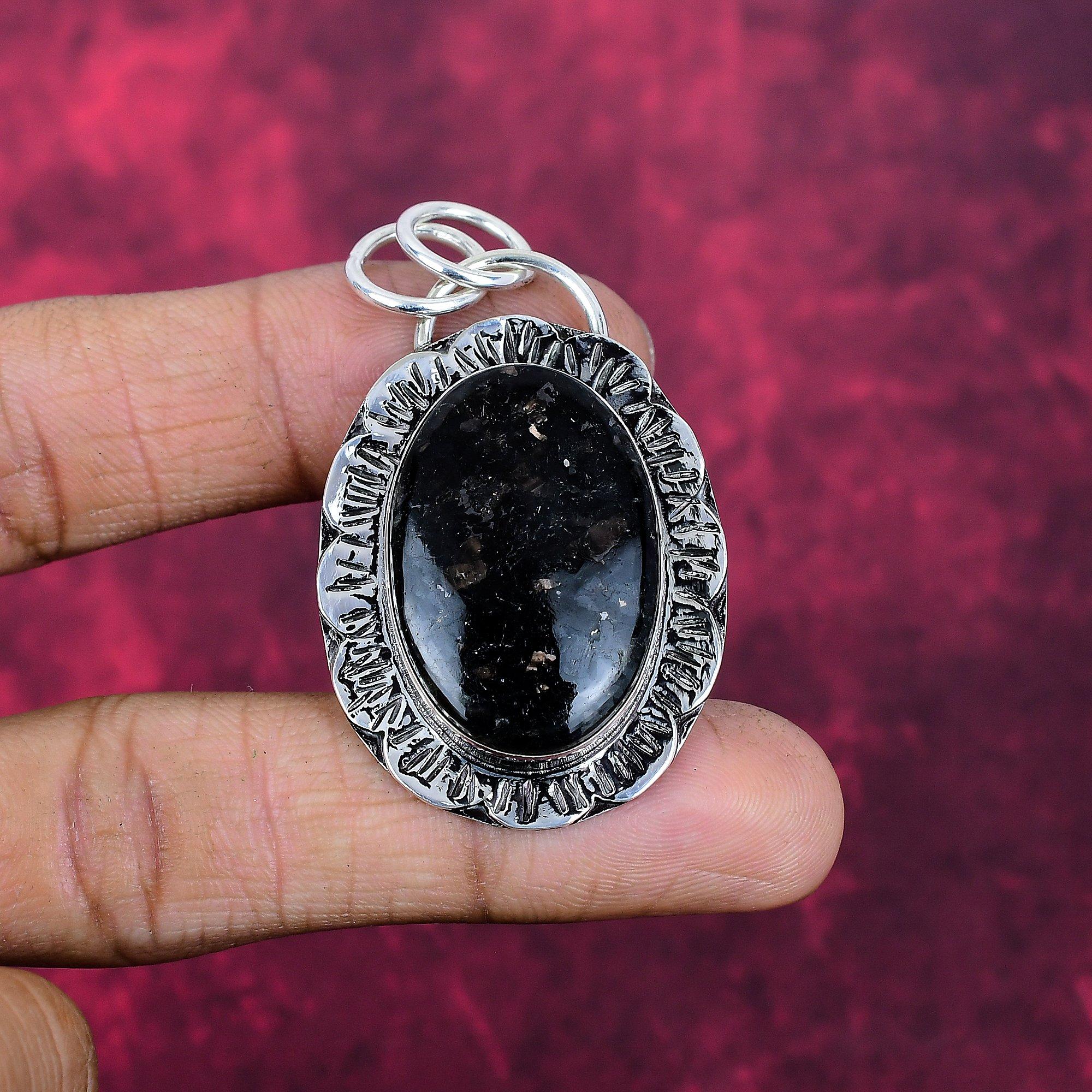 Nummite Jewelry, 925 Solid Sterling Silver Pendant Handmade Gemstone Jewelry, Gifts For Wife Brand New Pendant