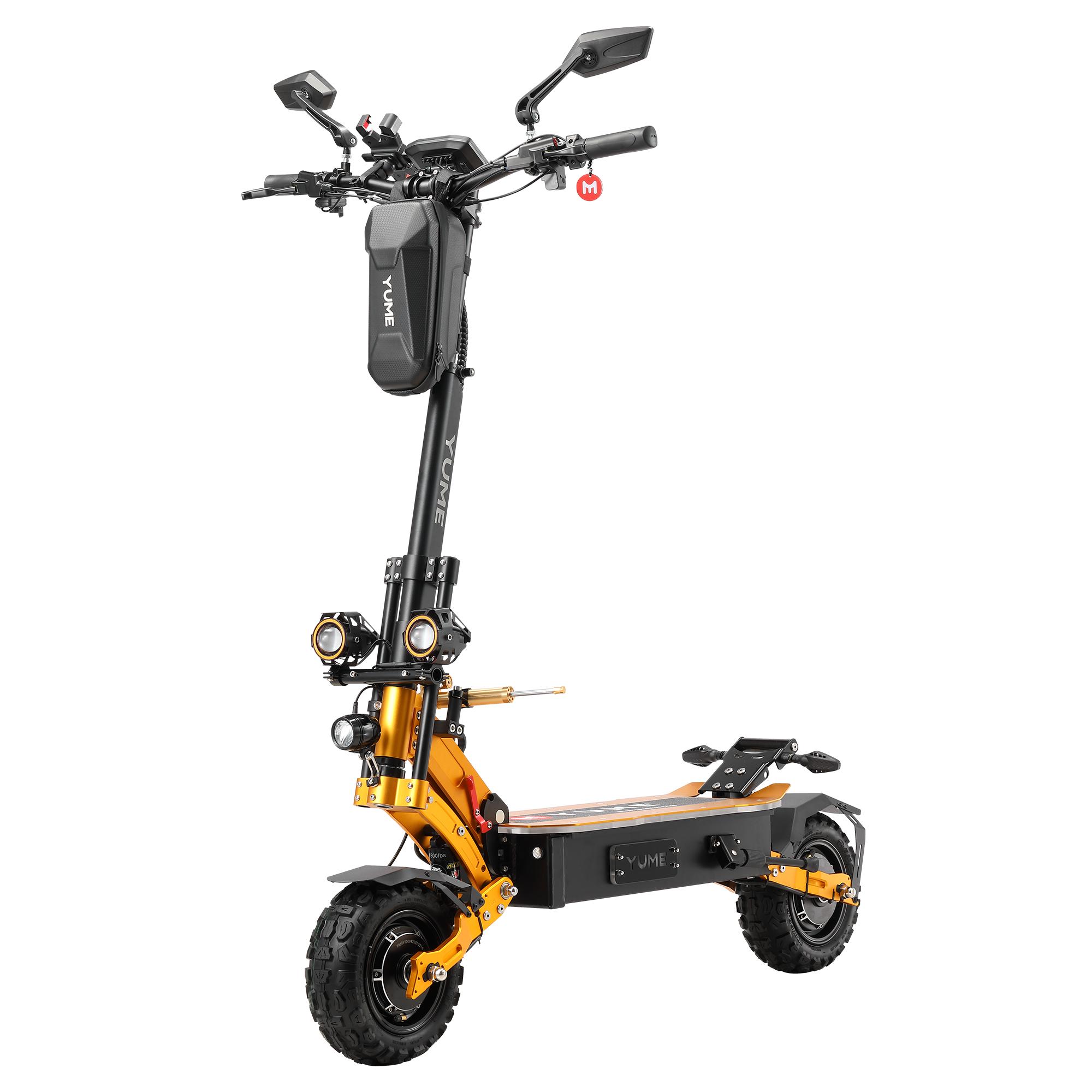 YUME X11+ 2025 All-Terrain Electric Scooter 6000W 60V27Ah Battery Dual Motors 11inch Off-Road Tires Outdoor E-Scooter