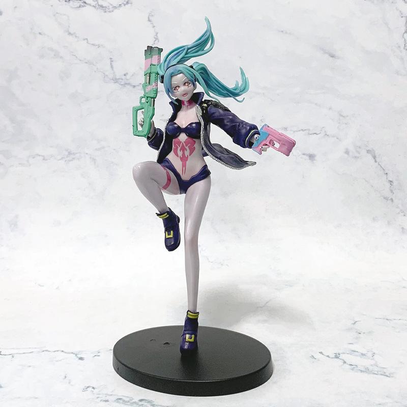 Anime Cyberpunk Edgerunners Rebecca Figure Model Toy Collection Gift